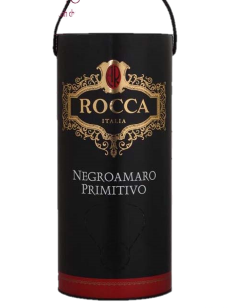 Rượu vang Bịch Rocca 3 lít Primitivo - Negroamaro