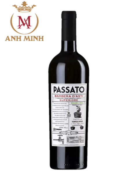 Rượu Vang Bosio Passato Barbera d’Asti DOCG