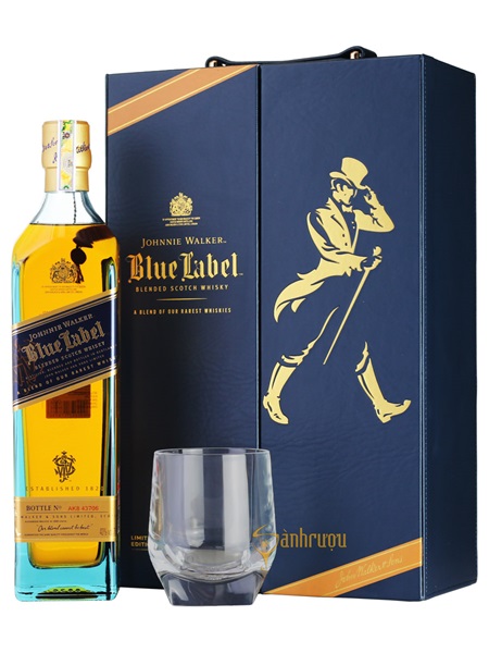 Rượu Johnnie Walker Blue - Hộp quà Tết 2020