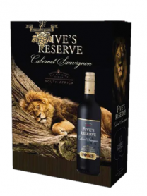 Rượu Vang bịch Five’s Reserve Cabernet Sauvignon 3L