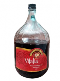 Rượu Vang Ý Vitalia Merlot Sangiovese Rubicone 3L