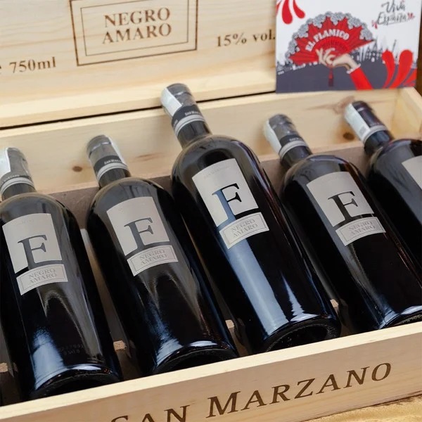 Liên hệ với Rượu Ngoại Anh Minh để biết ngay rượu vang đỏ Ý F Negroamaro San Marzano giá bao nhiêu