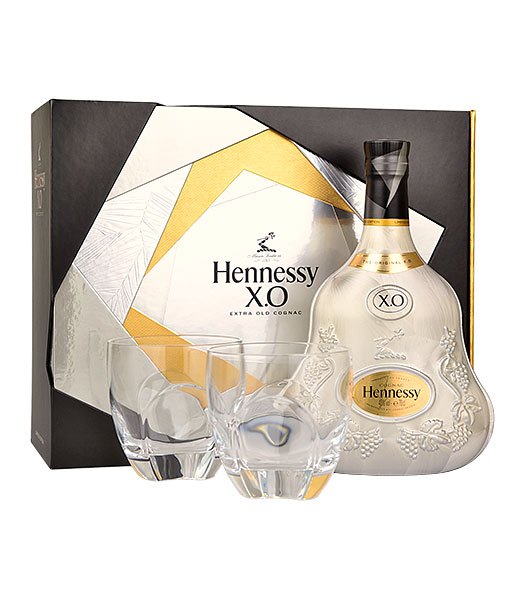 Rượu Hennessy XO Hộp quà 2 Ly