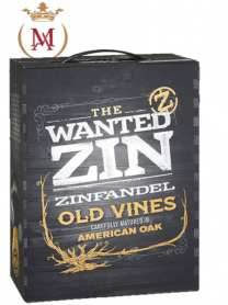 Rượu Vang Ý Bịch 3 Lít The Wanted Zin Old Vines