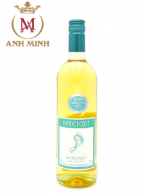 Rượu vang trắng Barefoot Moscato 9%