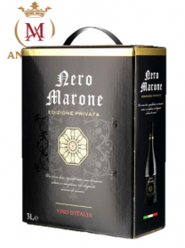 Rượu Vang Ý Bịch 3 Lít Nero Marone Edizione Privata