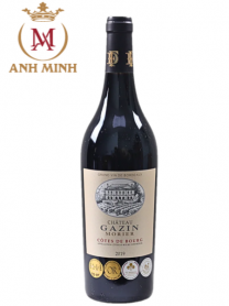 Rượu vang Pháp Chateau Gazin morier Côtes de Bourg 14%