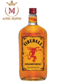 Rượu Fireball Cinnamon Whisky 750ml, 33%