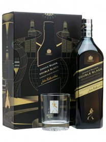 Johnnie Walker Double Black 1 Lít  Hộp quà Tết 2025