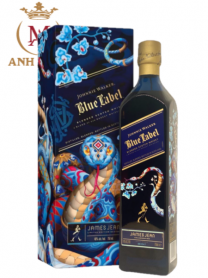 Rượu Johnnie Walker Blue Label Snake hộp quà tết 2025