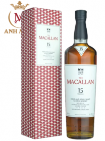 Rượu Macallan 15  năm Double Cask 2025