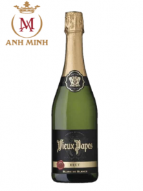 Rượu vang nổ Vieux Papes Blanc de Blancs Brut