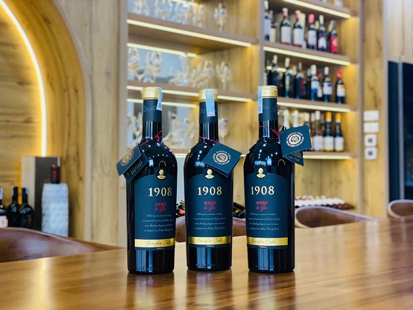 Rượu Vang 1908 Nero di Gio Rosso d’Italia cao cấp