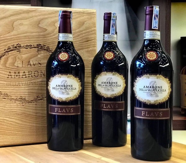 Giá rượu vang Ý cao cấp nhập khẩu Amarone Della Valpolicella DOCG tại Rượu Ngoại Anh Minh là 1.350.000đ