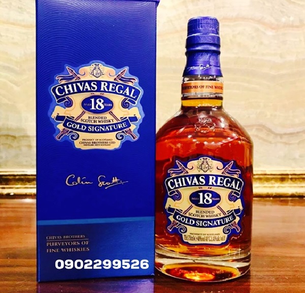 Giá rượu Chivas 18 năm nhập khẩu chính hãng mới nhất