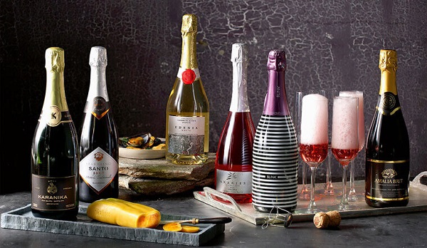 Một số loại rượu Sparkling wine