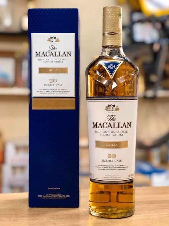 Macallan Gold Double Cask mang lại trải nghiệm thưởng thức ấn tượng