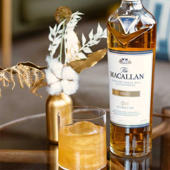 Rượu Macallan Gold Double Cask sở hữu hương vị cân bằng, tinh tế