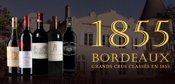 Các dòng rượu vang Bordeaux nổi tiếng